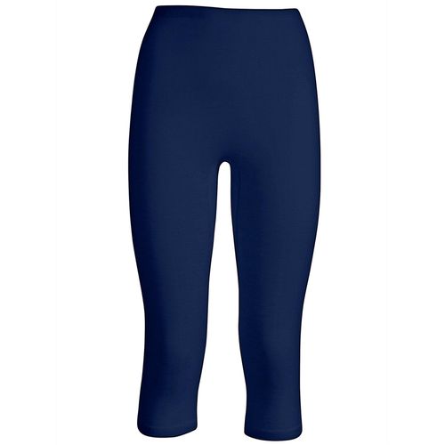 Lange Unterhose CONTA, Damen, Gr. 46, blau (marine), 60% Schurwolle, 40% Polyacryl, Unterhosen