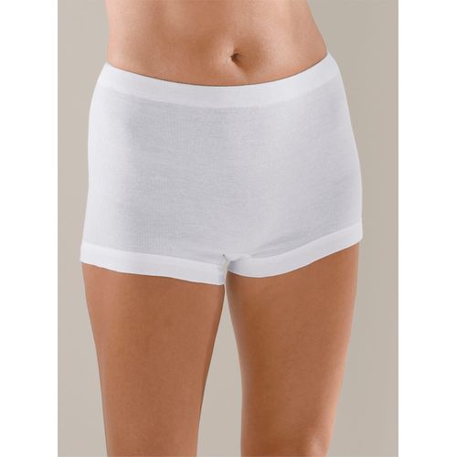 Pagenschlüpfer COMAZO, Damen, Gr. 52, 5 St., weiß, 100% Baumwolle, Unterhosen