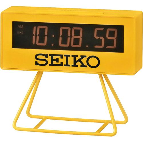 Quarzwecker SEIKO, gelb, Wecker, Wecker, Digitalwecker, Reisewecker, Schlafzimmer, Geschenkidee