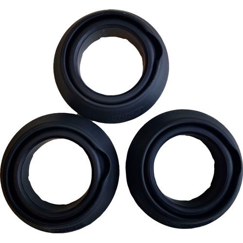 Wechselfuß NIWAKI, schwarz, Ø 11cm, Gummi, Standfüße, Ø 11 cm, Gummi, für 3-Holm-Gartenleitern