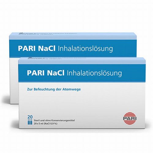 PARI NaCl 0,9% Inhalationslösung - 40x5ml 40X5 ml