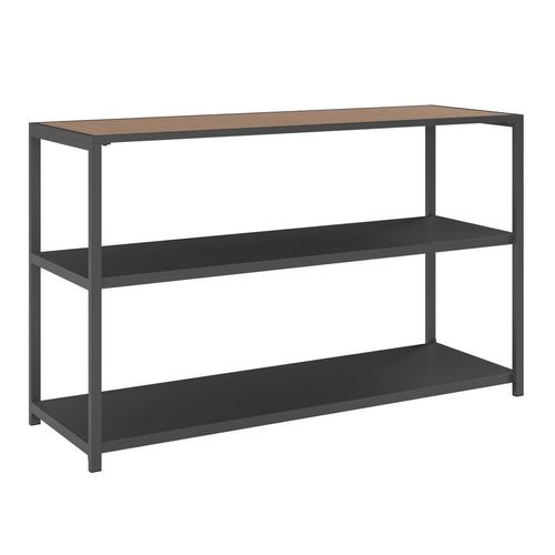 Ambia Garden Outdoorküche , Grau, Natur , Metall, Kunststoff , einzeln stellbar , 150x90x50 cm , Gartenmöbel, Outdoor-Küchen