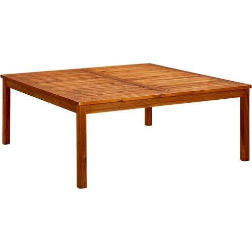 Garten-Couchtisch 110x110x45 cm Massivholz Akazie