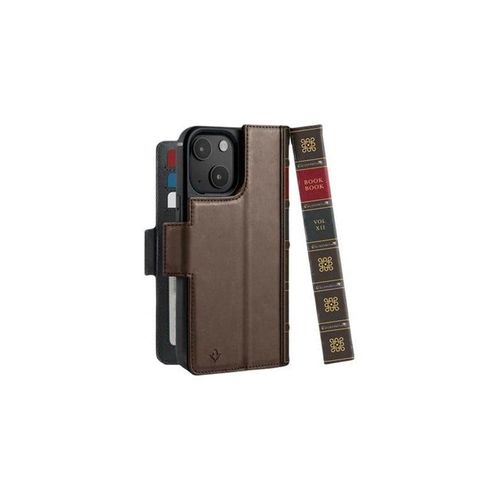 Twelve South BookBook with MagSafe for iPhone 14 Plus - Brown