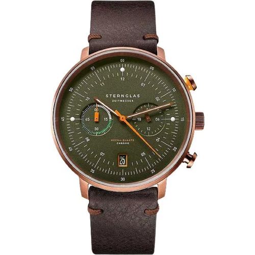 Uhr Sternglas Herren Braun Sternglas-S01-HC35-VI17