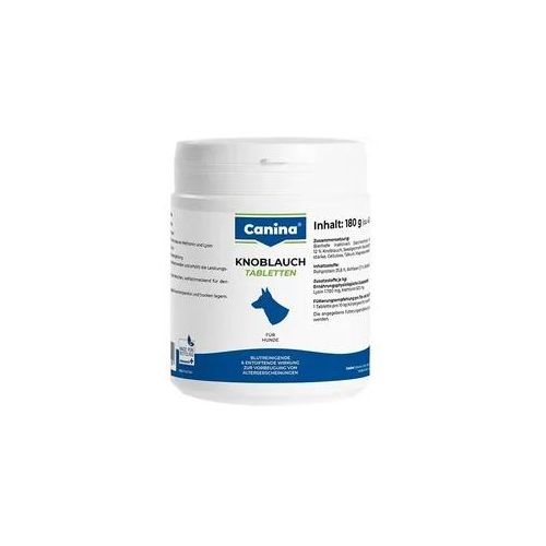 Canina Knoblauch Tabletten 180g = ca. 45 Tabl.