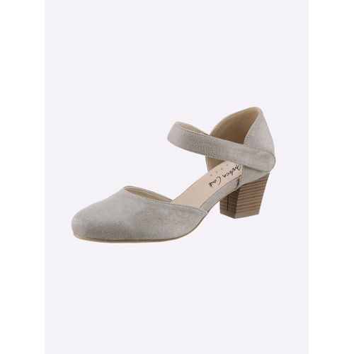 Pumps ANDREA CONTI, Damen, Gr. 37, grau (hellgrau), Synthetik, feminin, Schuhe