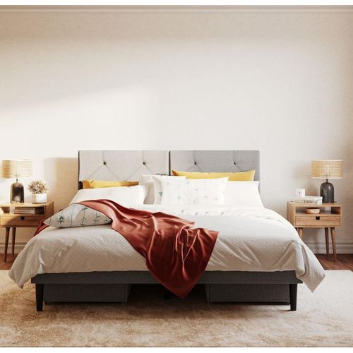 Lit Emma Select 90x200 - Gris foncé Image