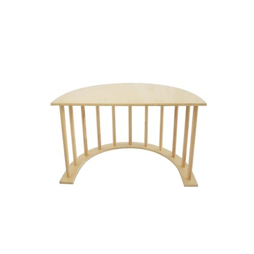 Chipolino Holz-Spieltisch, Schaukelspielzeug, Kletterleiter, Ruhezone, Wippe braun