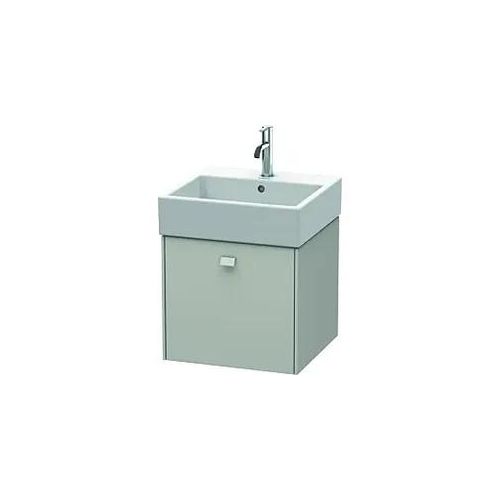 Duravit Brioso Waschtischunterbau BR405200707 484x459mm, Betongrau Matt, 1 Auszug