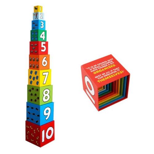 Barbo Toys Pippi Longstocking Stacking Cubes
