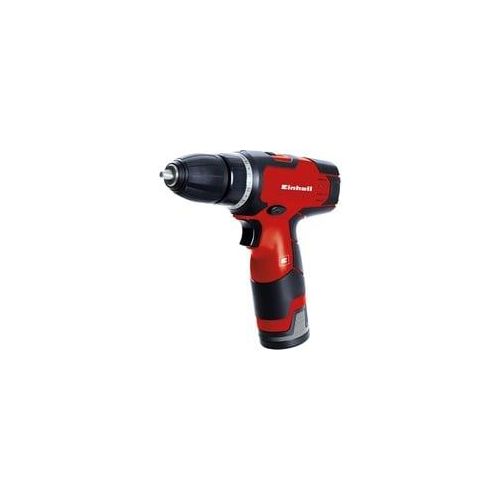 Akku-Bohrschrauber TH-CD 12-2 Li, 12Volt rot/schwarz, Li-Ionen Akku 1,3Ah