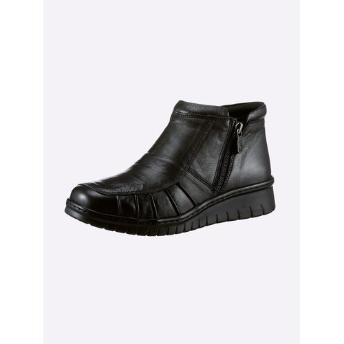 Stiefelette CLASSIC, Damen, Gr. 38, schwarz, Glattleder, Leder, Rindsleder, sportlich, Schuhe