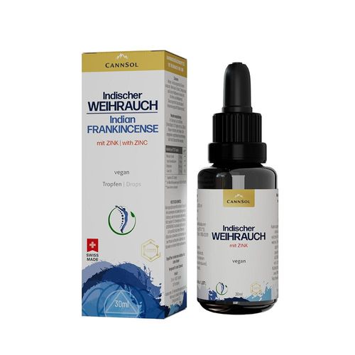 CANNSOL indischer Weihrauch m.Zink Tropfen z.Einn. 30 ml