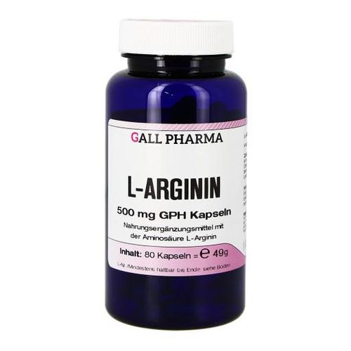 L-ARGININ 500 mg GPH Kapseln 80 St