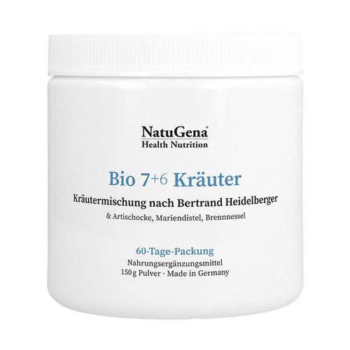 BIO 7+6 Kräuter Artischocke+Mariendistel veg.Pulv. 150 g