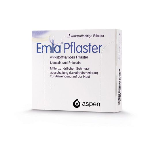 EMLA Pflaster 2X1 St