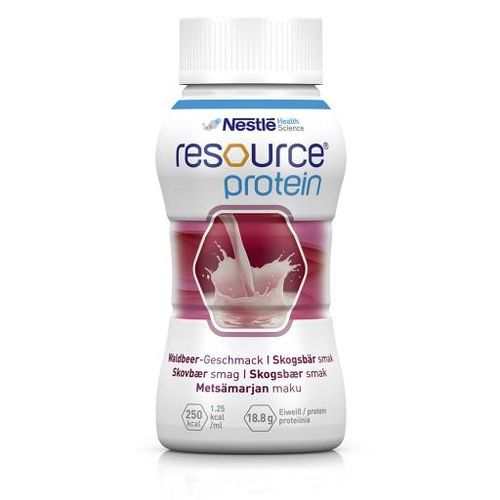 RESOURCE Protein Drink Waldbeere 4X200 ml