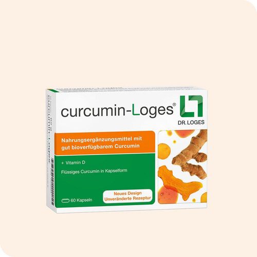 curcumin-Loges: Kurkuma-Kapseln mit hoher Bioverfügbarkeit 60 St