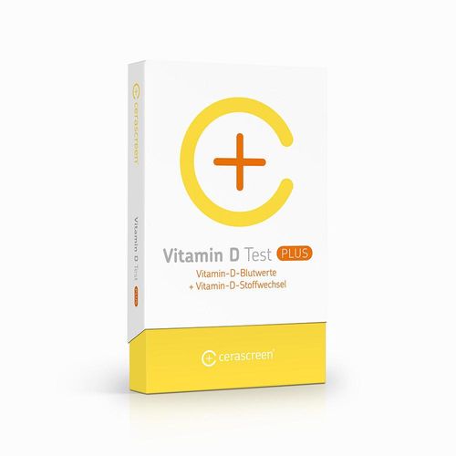 CERASCREEN Vitamin D Plus Blutwerte+Stoffwech.Test 1 St