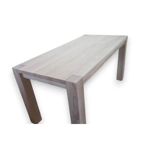 Tisch komplett aus massivem Eichenholz 120x120cm, Esstisch, Eichentisch, Handgefertigter Massivholztisch, Tisch nur aus Holz