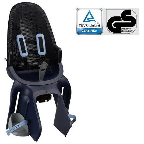 Kindersitz QIBBEL AIR, MIK-HD Gepäckträgermontage, blau