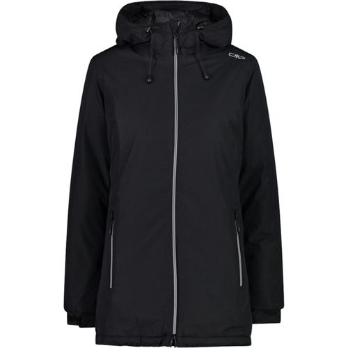 Woman Jacket Long FIX Hood nero (U901) 36
