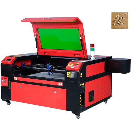 80W CO2-Lasergravierer, 500x700mm, 500mm/s Laserschneidmaschine mit 2-Wege-Pass-Air-Assist, kompatibel mit LightBurn, CorelDRAW, AutoCAD, Windows, Mac OS, Linux, für Holz, Acryl, Stoff