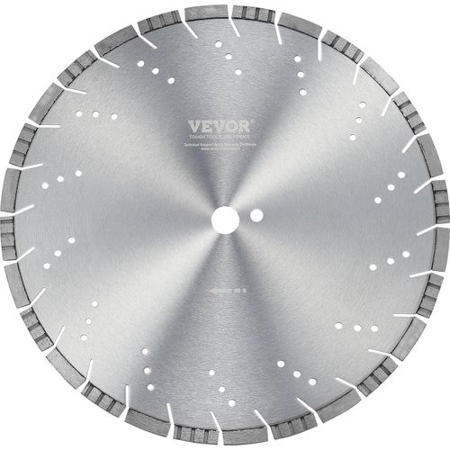 Diamant-Sägeblatt Beton-Sägeblatt Nass/Trocken Schräge Zähne 40cm