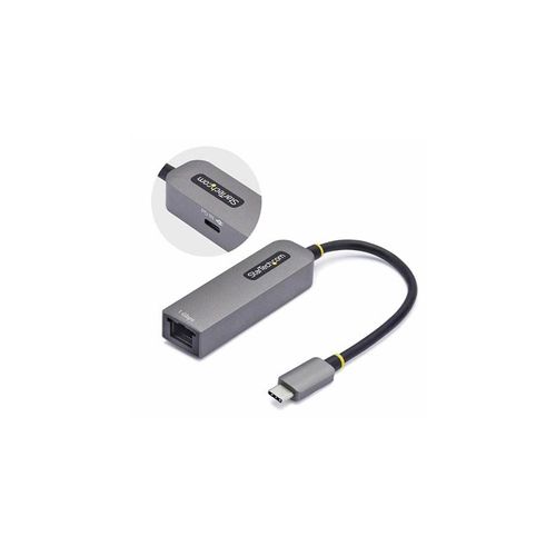StarTech.com USB-C to Ethernet Adapter NIC 1Gbps - network adapter - USB-C 3.2 Gen 1 - Gigabit Ethernet + USB-C 3.2 Gen 1