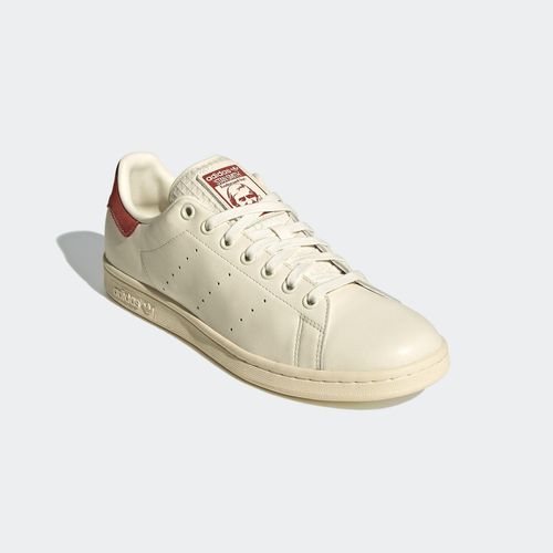Sneaker ADIDAS ORIGINALS, Gr. 40, sanftes weiß, preloved ruby, cream weiß, Leder, sportlich, Schuhe