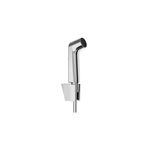 hansgrohe Bidette Duschkopf 29238000 1 Strahlart S wassersparend mit Porter S Duschkopfhalterung und Duschschlauch 125 cm, Chrom
