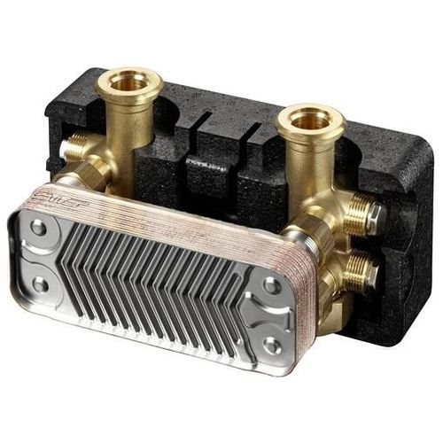 Oventrop Plattenwärmeübertrager Regumat mit Anschlussarmatur 30 Platten bis 28 kW 1351696