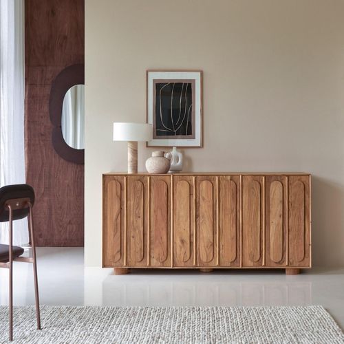 Buffet Olga aus massivem Akazienholz 180 cm