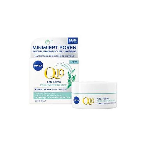 NIVEA Q10 Anti-Falten PORENVERFEINERUNG LSF 15 Gesichtscreme 50,0 ml