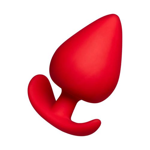 Dildo mit innenliegender Kugel aus Silikon, 9,5 cm
