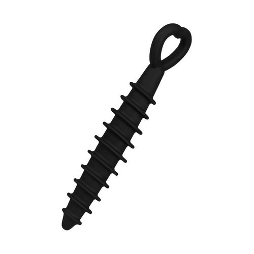 Silikon-Analplug mit Spiralstruktur, 17,5 cm