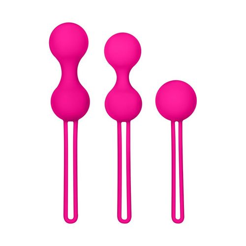 Liebeskugel-Set aus Silikon, 3 Teile, 12 - 16,5 cm