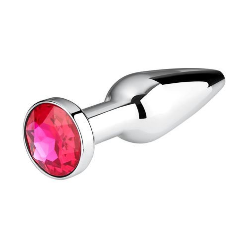 Konischer Analplug mit Kristall, 11 cm