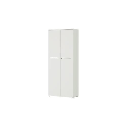Aktenschrank Agenda, 5 OH, abschließbar, H 1970 x B 800 x T 400 mm, lichtgrau