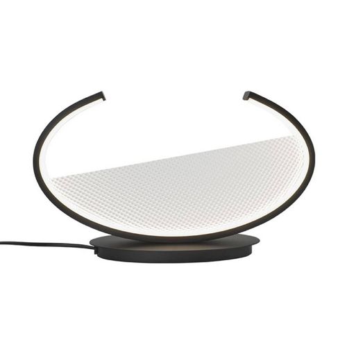 LED-Tischlampe Adele, Höhe 22 cm, schwarz, Metall