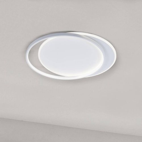 LED-Deckenlampe Evelyn, weiß, Länge 55 cm, Metall