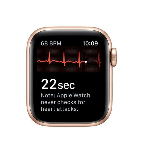 Apple Watch Series 4 (2018) - (Band nicht enthalten) - GPS 44 mm - Gold Aluminium