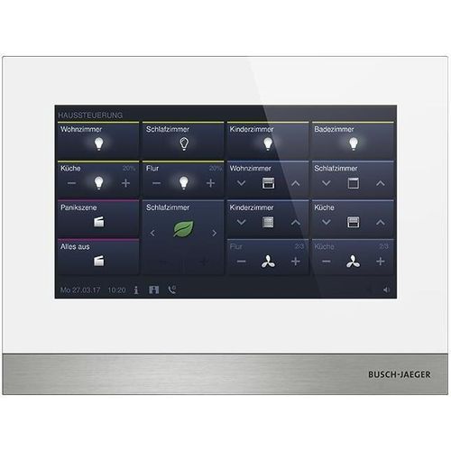 BUSCH-JAEGER Video-Haustelefon LAN ws PAL 178mm 2TMA130050W0066