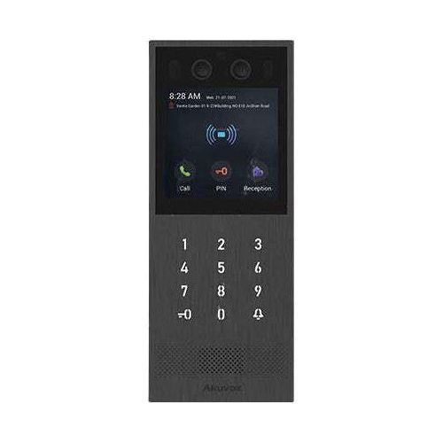Akuvox Video-TFE X912S Kit On-Wall big touch screen card reader black - Telefonanlage - Bluetooth