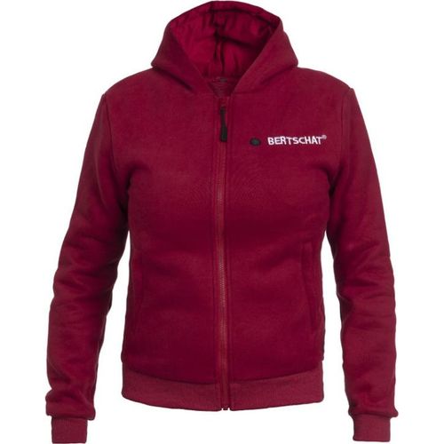 Beheizbarer Hoodie Herren Pro Burgund Gr. S