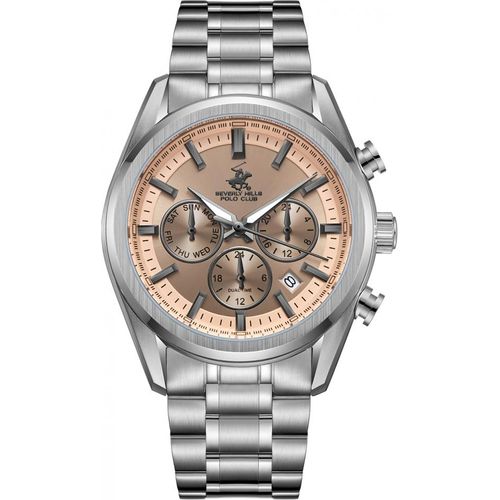 Herrenuhr BEVERLY HILLS BP3698X.340 aus Edelstahl, modisches Accessoire zum Verschenken.