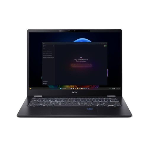Acer TravelMate P6 14 AI Ultraschlankes Touchscreen Notebook | TMP614-54T-TCO | Schwarz
