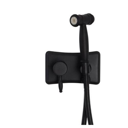 BIDETARMATUR Unterputz-Bidet SELENA retro SCHWARZ