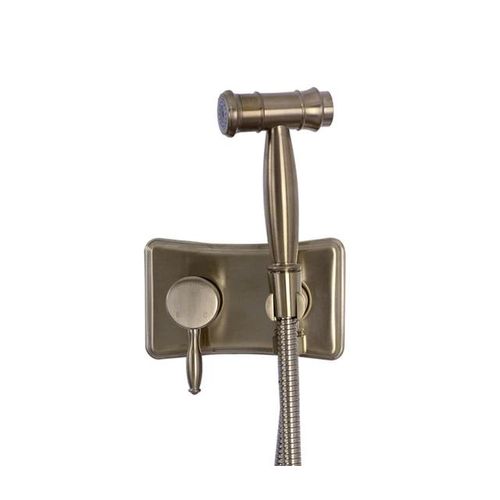 BIDETARMATUR Unterputz-Bidet SELENA Retro gebürstetes Gold